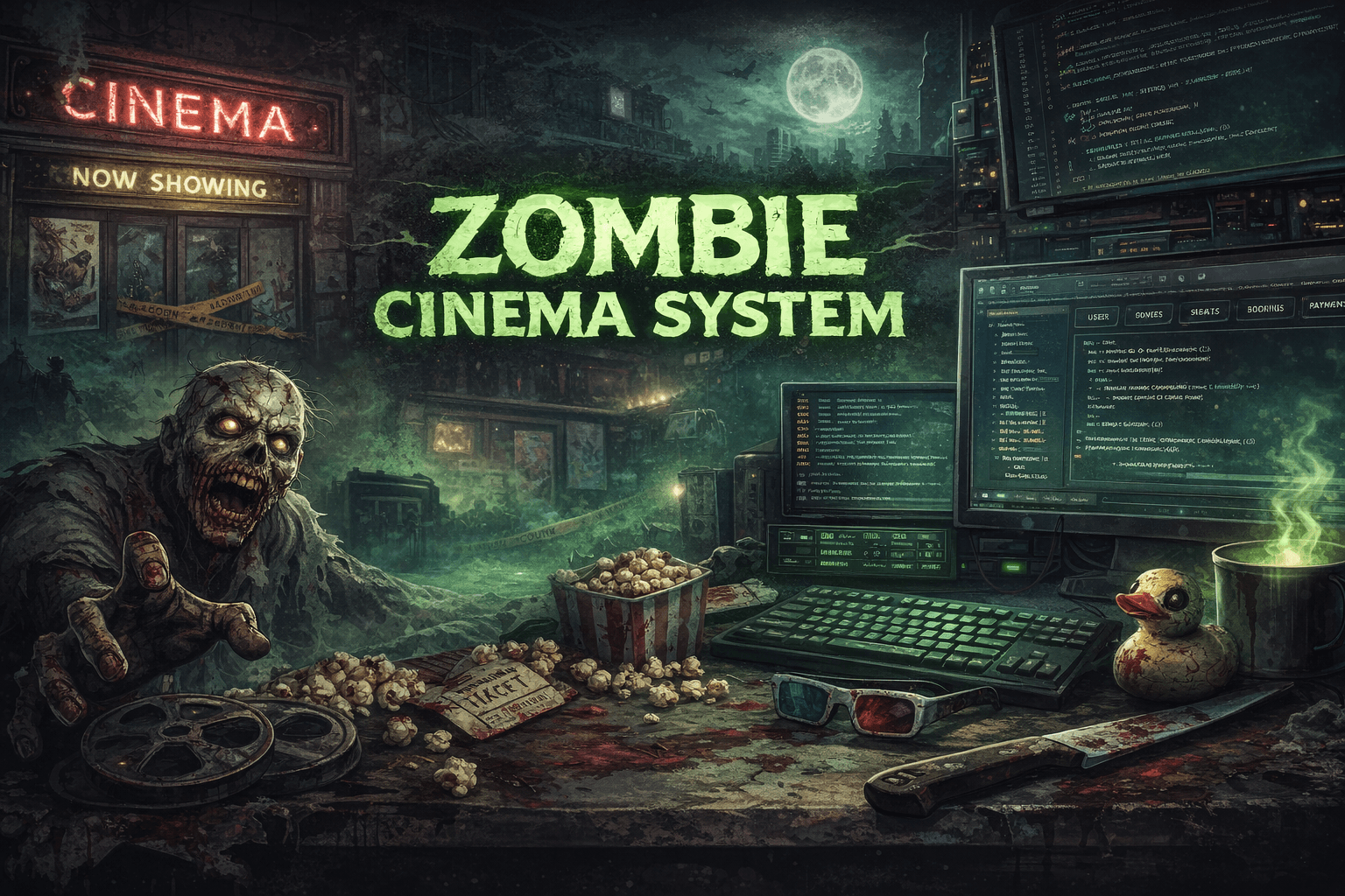 Zombie Cinema System preview