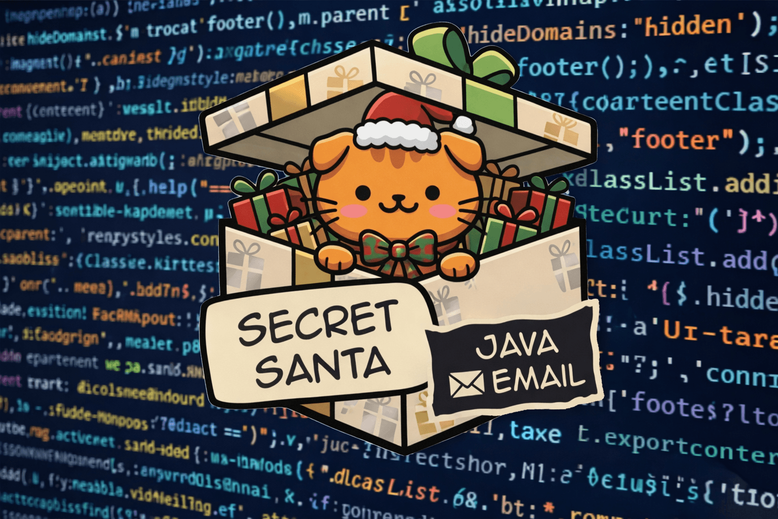 Secret Santa Mailer preview